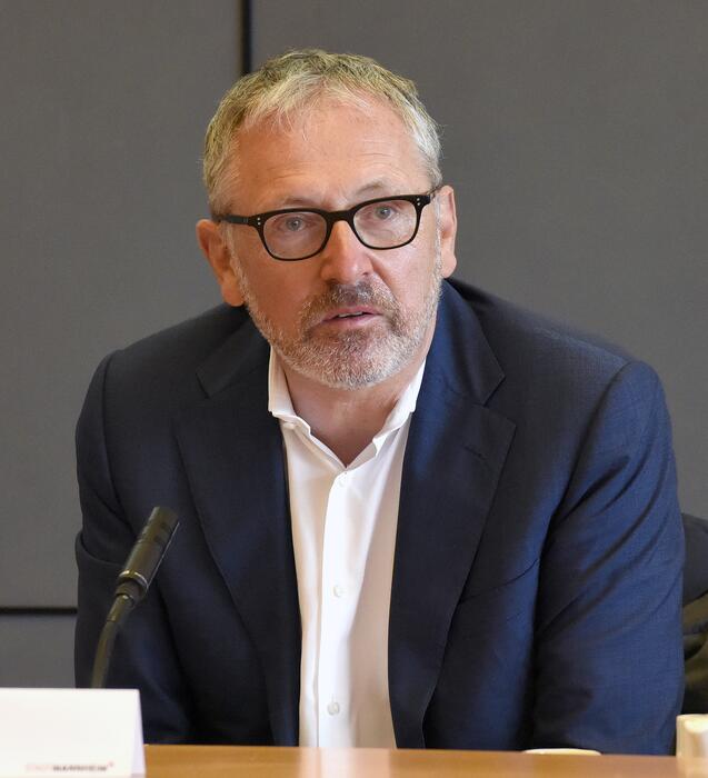 OB Dr. Peter Kurz während seiner Rede anlässlich der Azubieinführung 2020