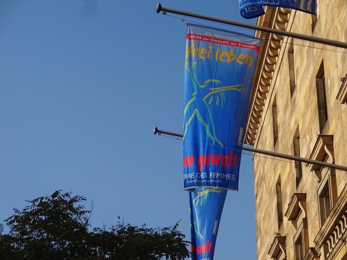 Fahne Terre des femmes