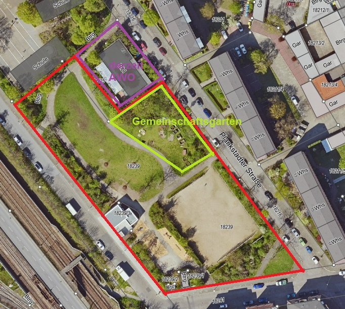 Luftbild Plankstadter Straße