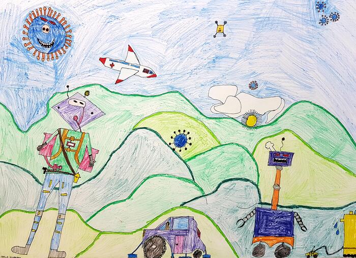 Virtuelle Kinderkunstausstellung 1