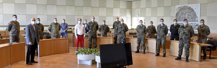 Staffelübergabe an ABC-Abwehrbataillon 