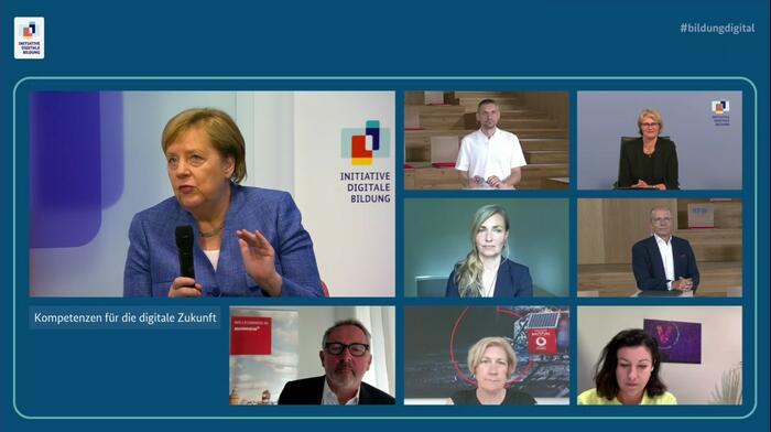 Online-Dialog mit der Bundeskanzlerin
