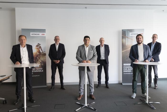Vertragsunterzeichnung Hitachi ABB Power Grids