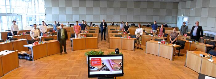 Empfang für die Teilnehmer von Jugend-musiziert