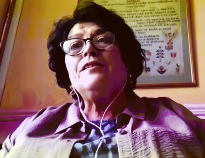 Gastrednerin Siân James