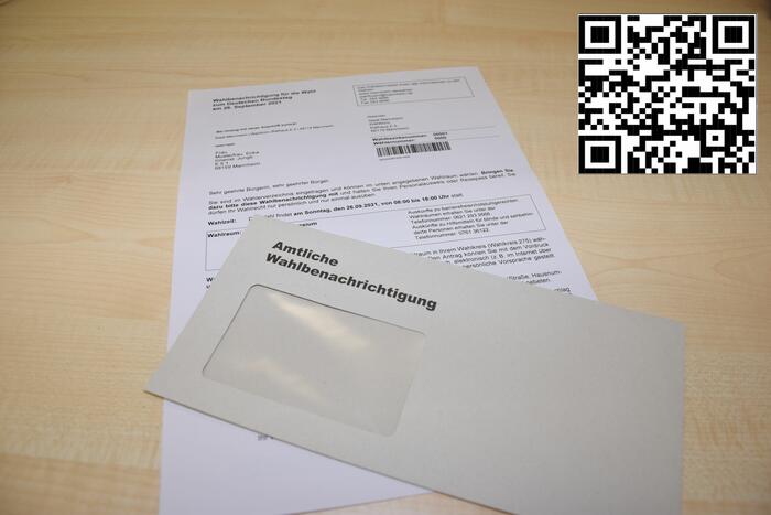 Die Wahlbenachrichtigungen werden bis zum 5. September zugestellt.