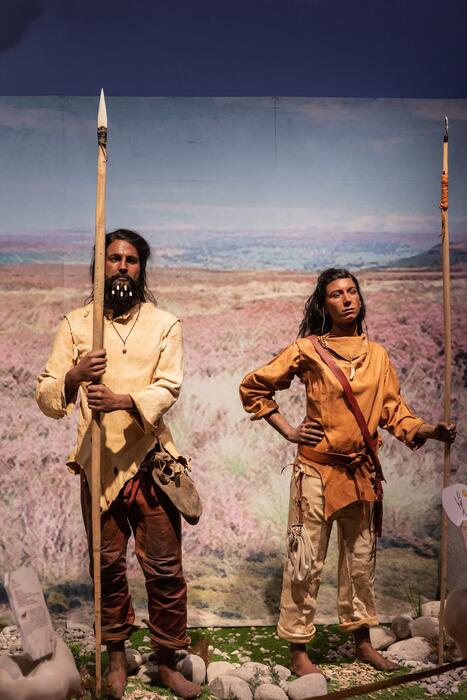 Rekonstruktion Eiszeit-Menschen