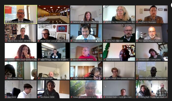Virtuelle SDG Partnerschaftskonferenz der Metropolregion Rhein-Neckar