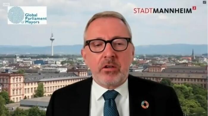 OB Dr. Peter Kurz spricht beim Summit for Democracy