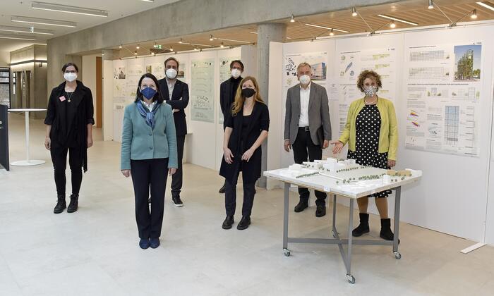 Innovationszentrum Green Tech_ARGE UTA Architekten und GdIF Gutiérrez de la Fuente Arquitectos_Präsentation des Entwurfs