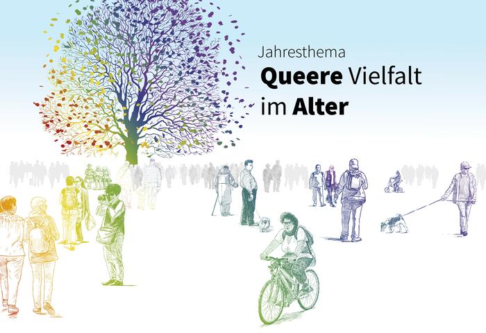 Logo Queere Vielfalt im Alter