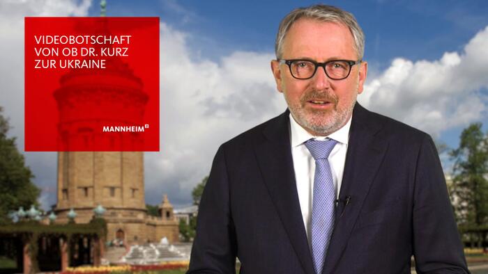 Videoansprache OB Dr. Kurz zur Ukraine