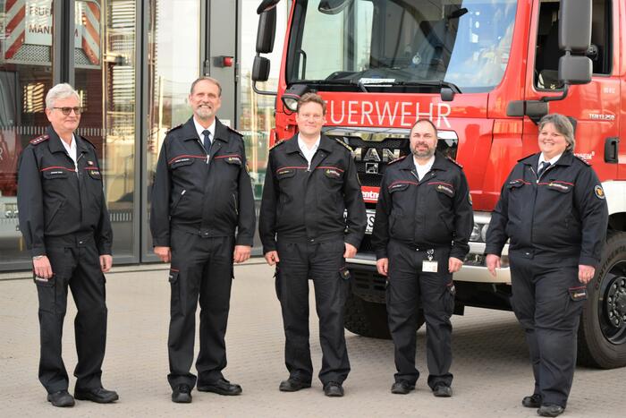 V.l.n.r.: Andreas Spatz, Norbert Windecker, Thomas Näther, Markus Behlau, Maren Schwerdtner