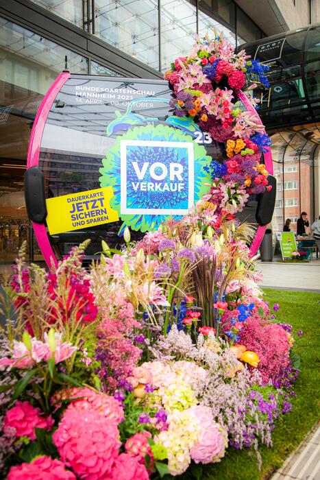 Gondel der BUGA-Seilbahn