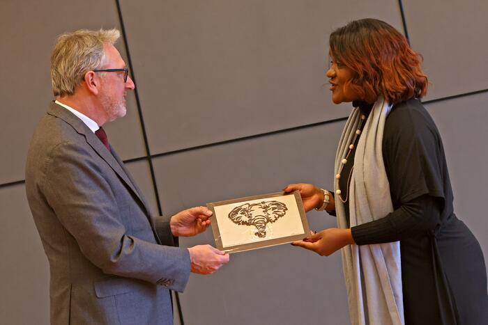 Empfang für eine Delegation aus Windhoek (1)