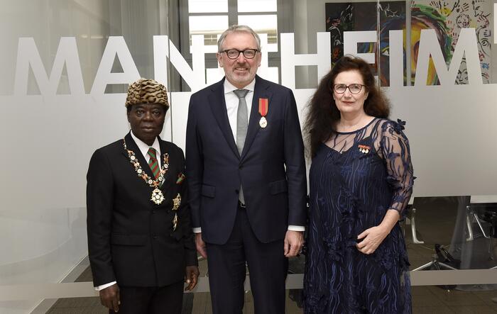 Jubiläumsmedaille von König Bansah