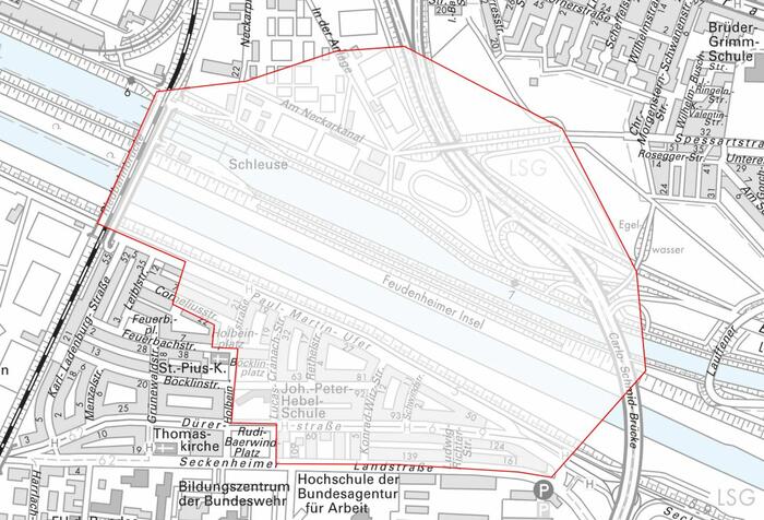 Karte Evakuierungsbereich