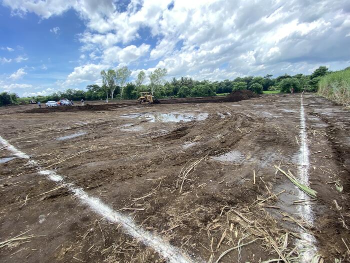 Projektreise El Viejo Beckenmarkierung