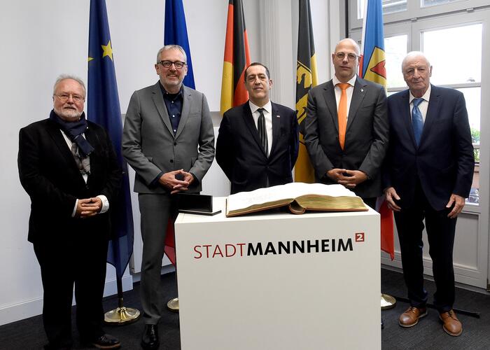 Antrittsbesuch des Generalkonsuls der Französischen Republik Gaël de Maisonneuve (02)