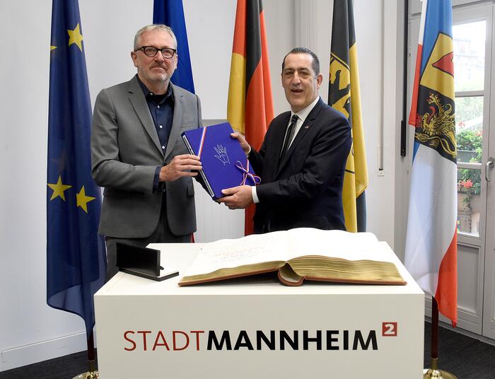 Antrittsbesuch des Generalkonsuls der Französischen Republik Gaël de Maisonneuve (01)