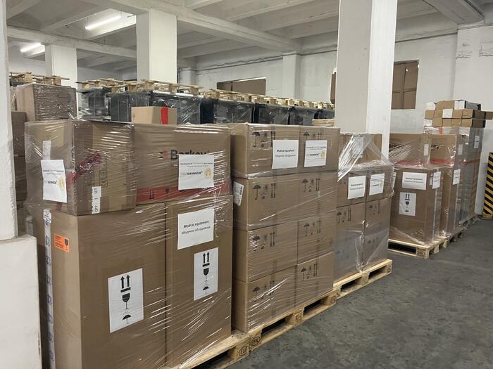 Hilfstransport für Czernowitz (2)