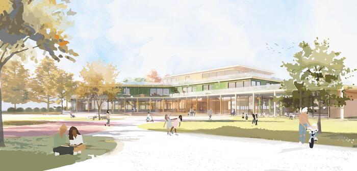 Visualisierung  h4a Gessert + Randecker Architekten PartG mbB