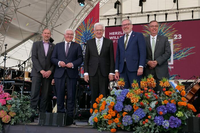 Redner BUGA23 Eröffnung