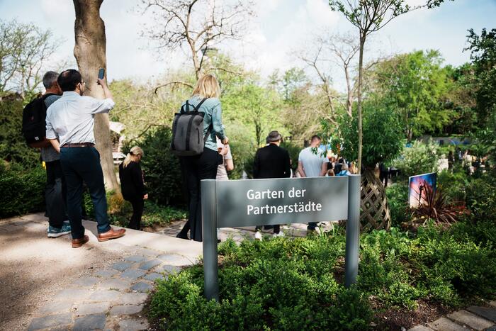 Garten der Partnerstädte eröffnet (01)