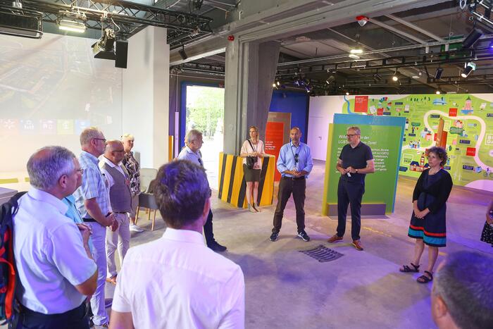 Bürgermeisterrundgang auf der BUGA