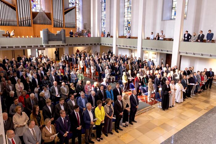 Der ökumenische Gottesdienst zur Amtseinführung von Oberbürgermeister Christian Specht in der CityKirche Konkordien.