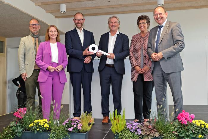 Franklinschule Einweihung Schlüsselübergabe