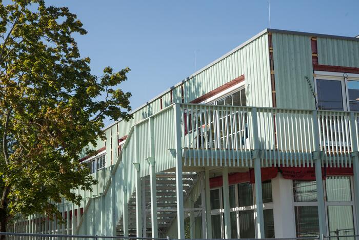 Franklinschule Einweihung Außenansicht