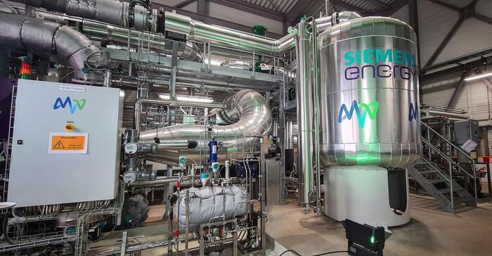 Wärmepumpe der MVV im GKM