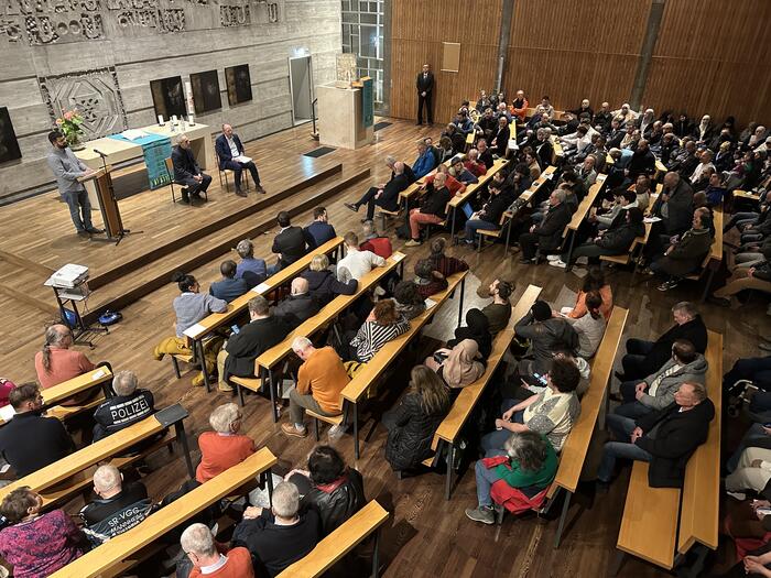 Dialogveranstaltung zum geplanten islamischen Gemeindezentrum
