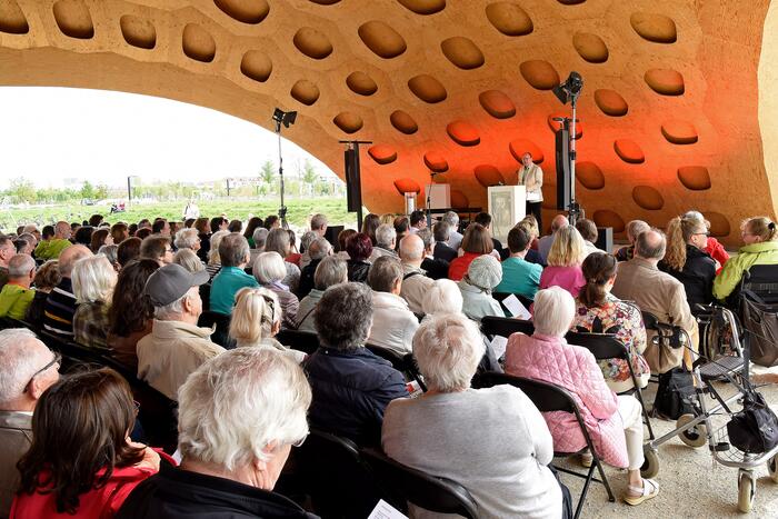 Wiederöffnung BUGA Klimapark-West auf Spinelli