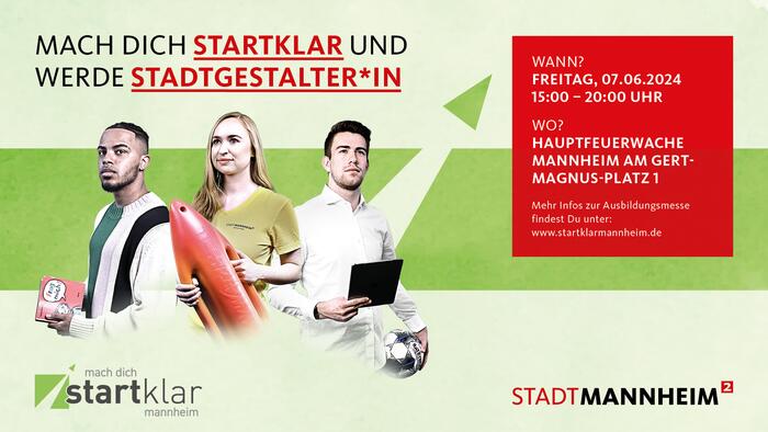 „Startklar“ in der Feuerwache: Ausbildung und Studium bei der Stadt Mannheim
