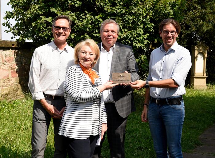 Abschluss Magdalenenkapelle Eisenhauer, Heberer, Grübbel, Anselmann