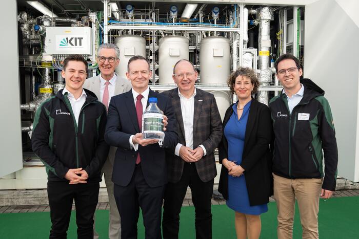 Einweihung e-Methanol-Anlage "Mannheim 001"