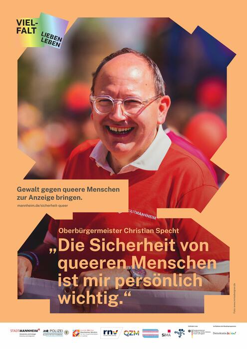 Kampagne Queere Sicherheit - OB Christian Specht