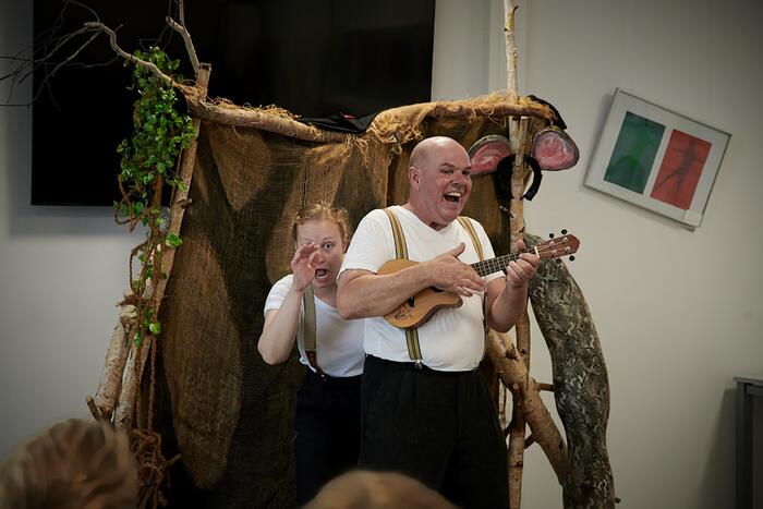 Bibliotheksfest Schönau Theateraufführung