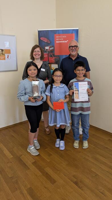 "Hoch hinaus" Lesepreis Erster Preis der 4. Klassen