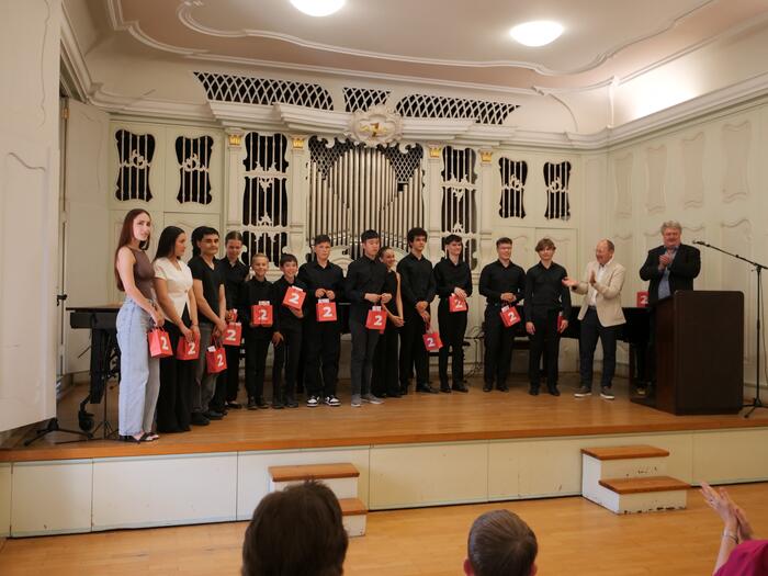 Konzert Bundespreisträger "Jugend musiziert", Gruppenbild