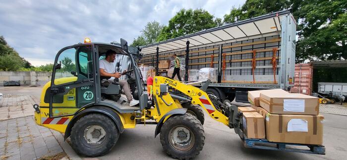 Weiterer Hilfstransport in die Ukraine 
