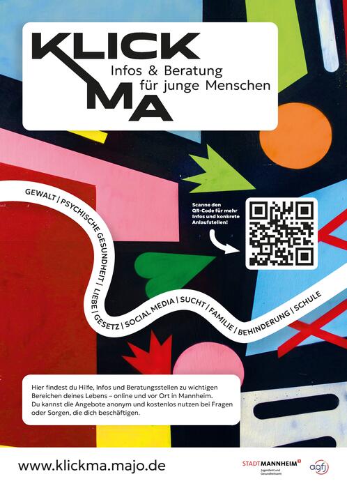 KlickMA – Neues digitales Unterstützungsangebot für junge Menschen in Mannheim