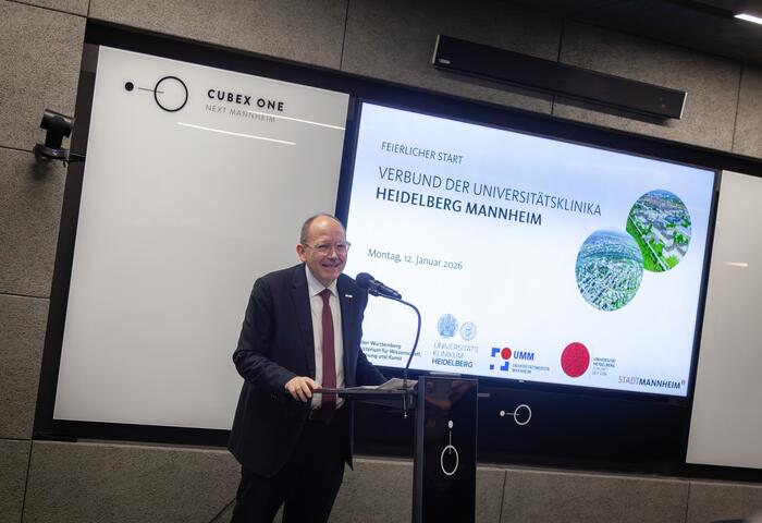 Oberbürgermeister Christian Specht bei seiner Ansprache