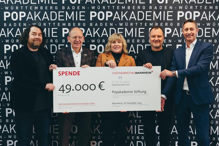 Übergabe des Vermögens der Stiftung der Mannheimer Wirtschaft