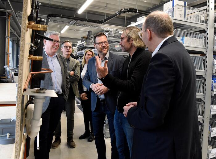 OB Firmenbesuch bei Sanitär Kleissner