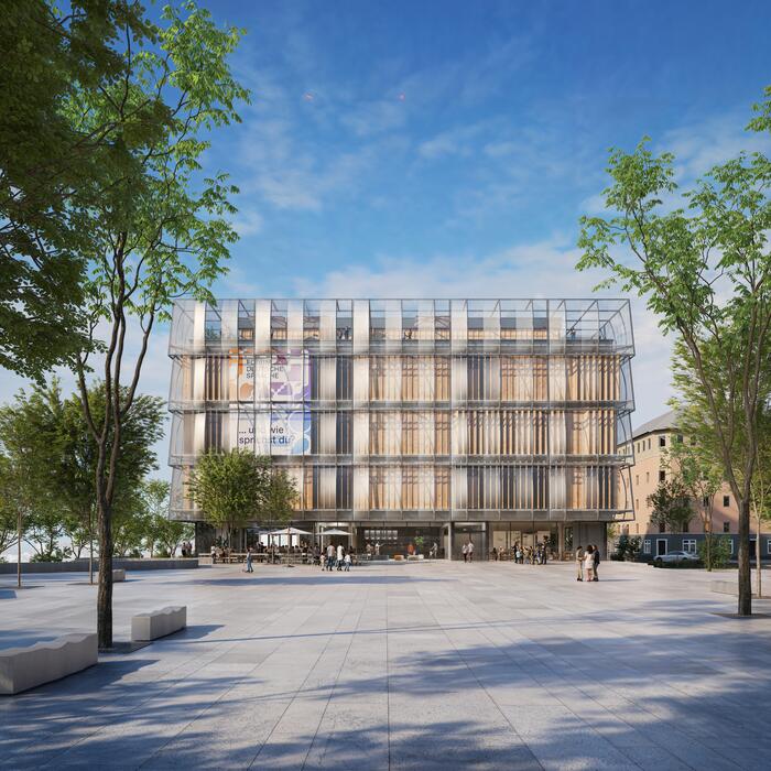 Forum Deutsche Sprache - Visualisierung außen