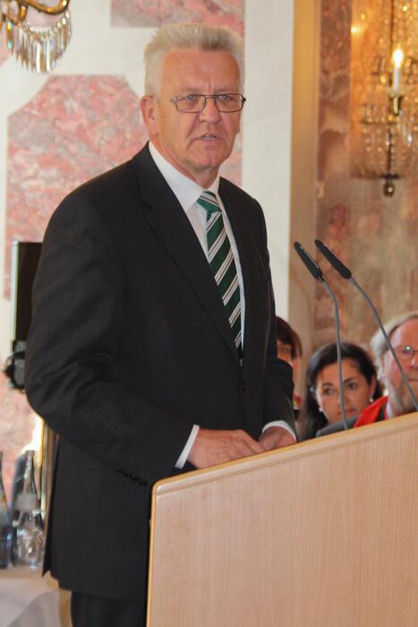 Ministerpräsident Winfried Kretschmann